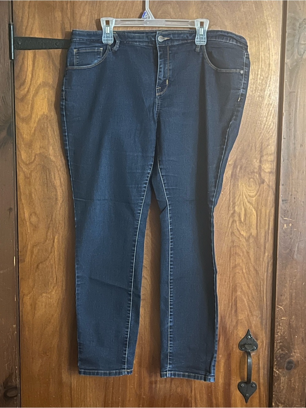Ava & Viv Dark Blue Skinny Jeans 18W